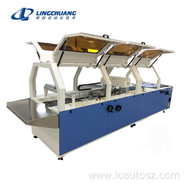 Tank Tops Folding Machine with Filming